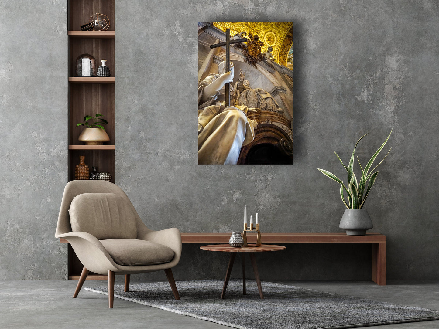 Faith and Innocent III Canvas