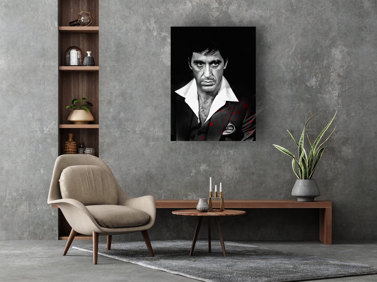 Tony Montana Scarface Canvas