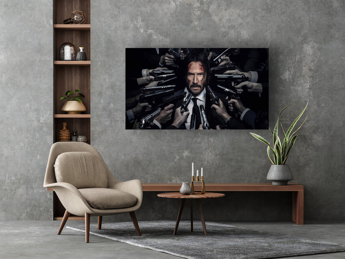 Mr. Wick Canvas