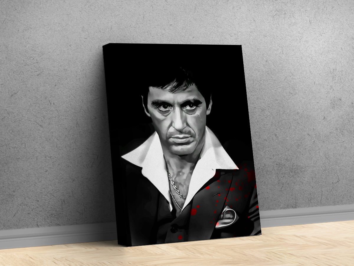Tony Montana Scarface Canvas